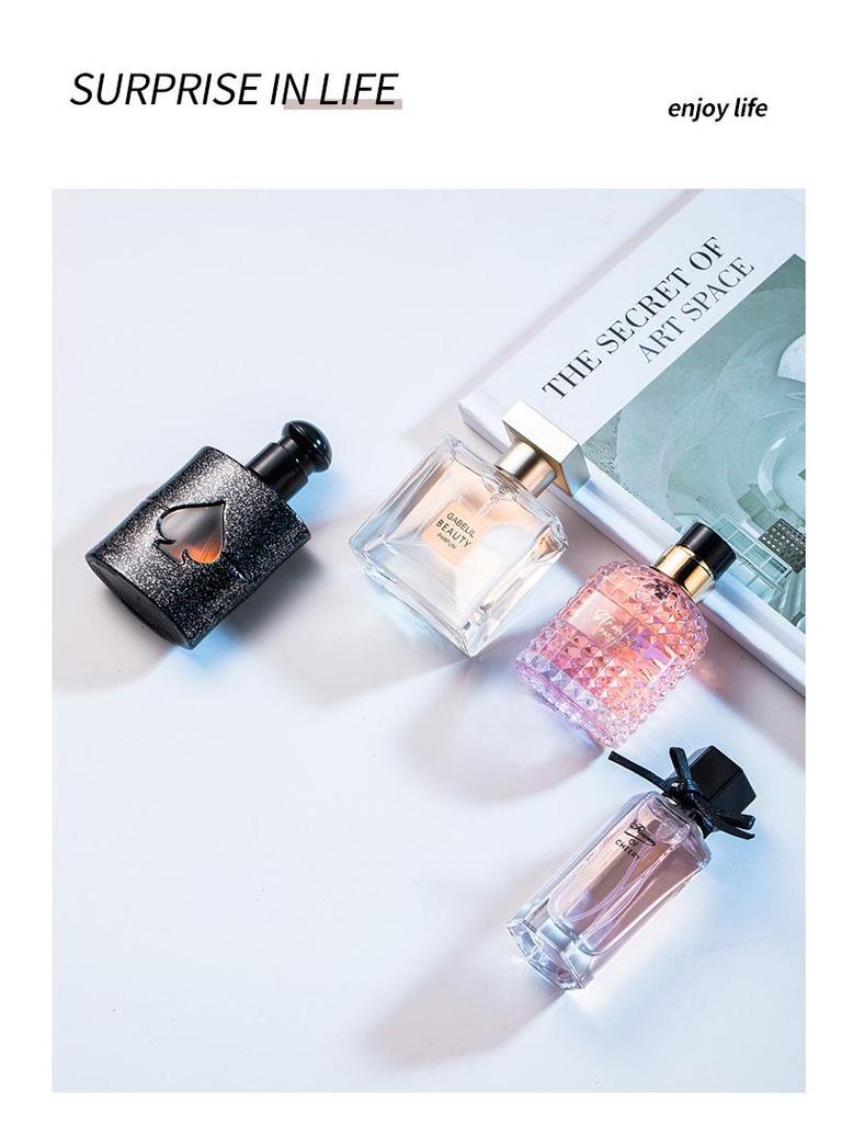 Fresh, Long-Lasting Women's Perfume Gift Box: Black Opium Four-Piece Set