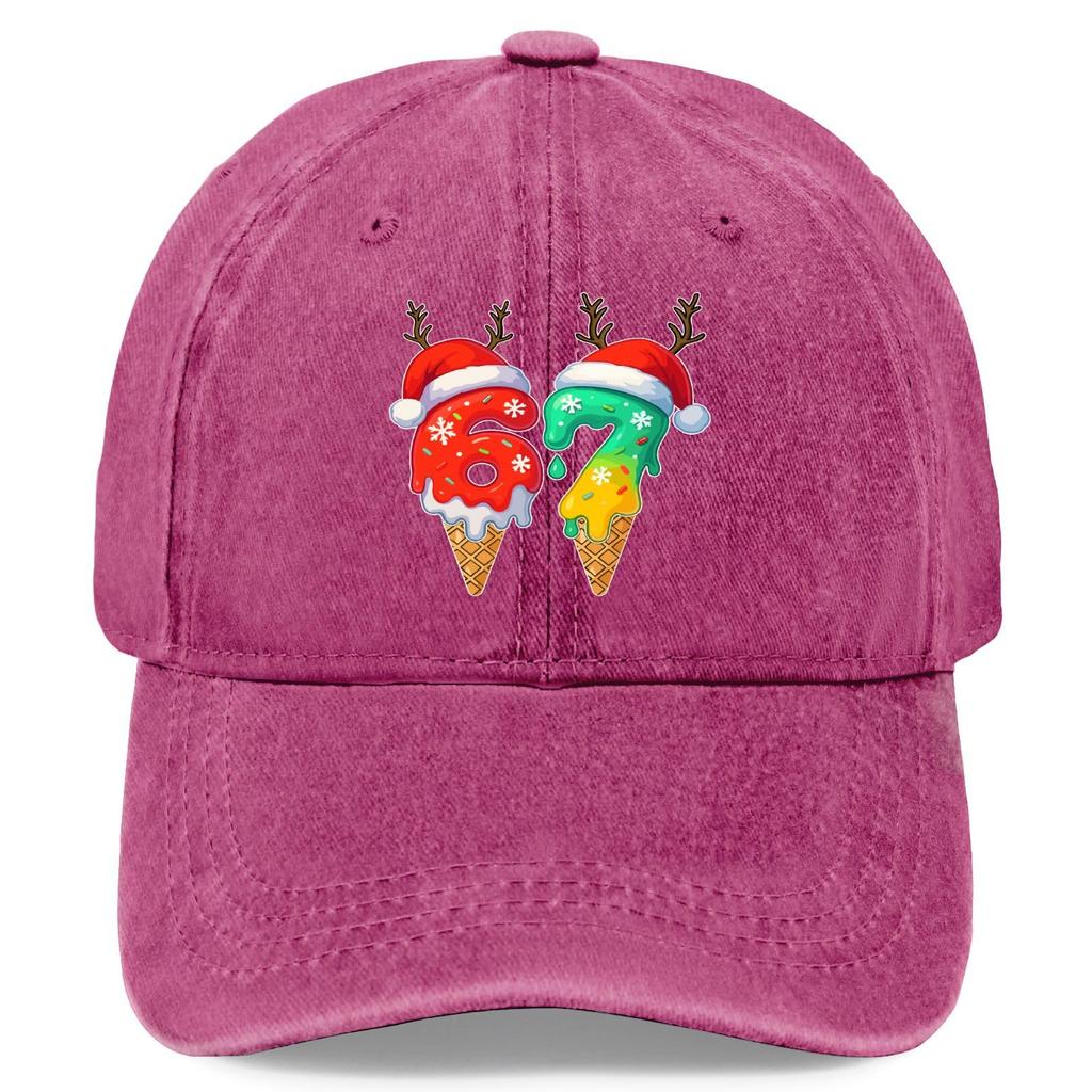 Kappe Herren Damen Aufdruck Used-Look Verstellbarer Sonnenhut Baumwolle Lustige Hüte