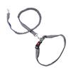 Dog Leash Multifunctional D Ring Reflective Strip Anti Pull Lock Buckle Nylon Dog Rope Leash for Walking