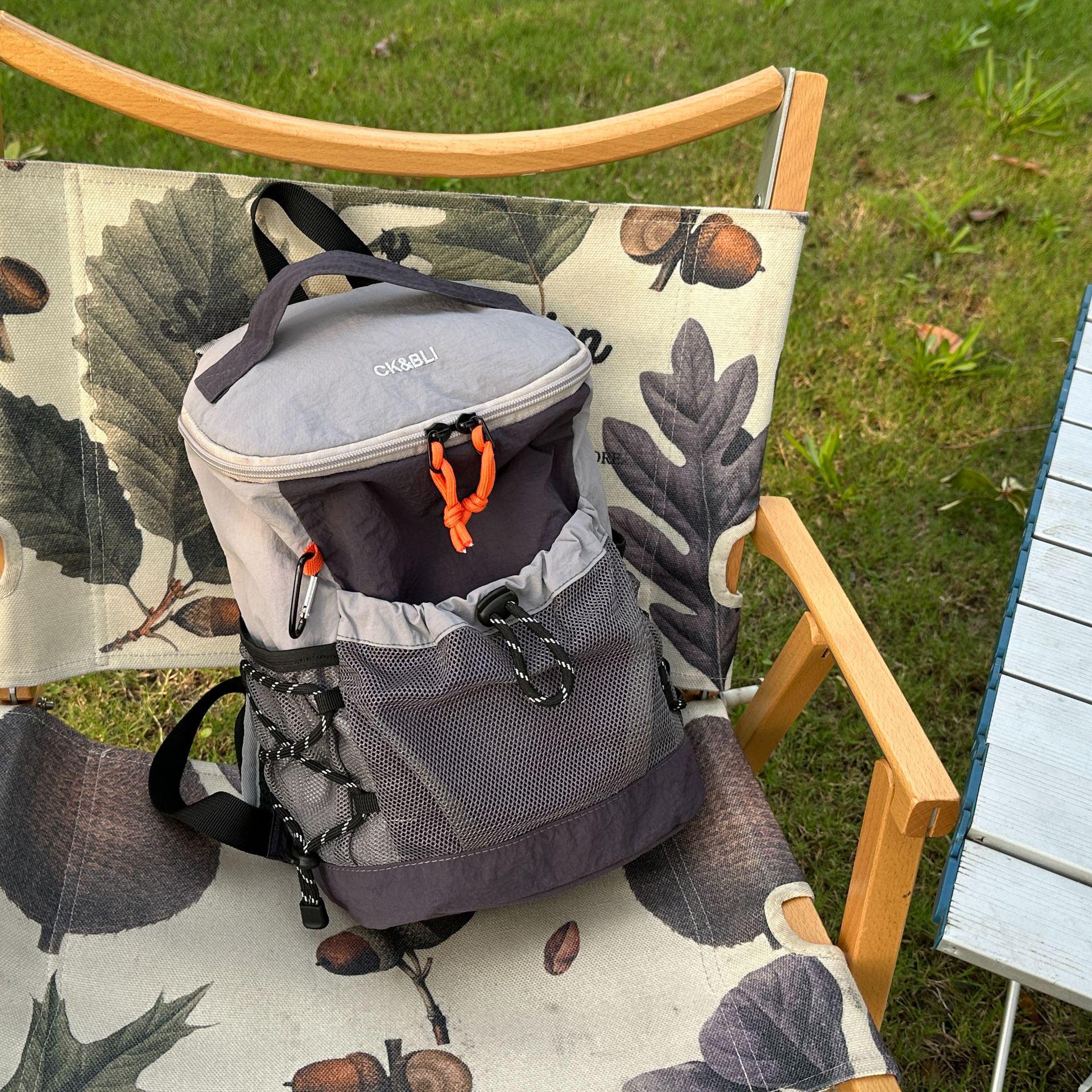 

Large Capacity Outdoor Sports Cycling Backpack - Fashionable Oxford Cloth for Students and Mountaineering серый