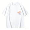 Printed Shortsleeved Cotton T Shirt for Young Unisex and WoUnisex Loosefitting Top for Summer Graphic Tshirt Breathable Natural