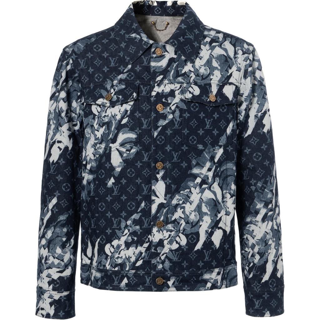 LOUIS VUITTON Jackets & Coats Men's Blue 1AF747