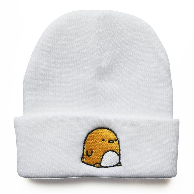 Cute Animal Cartoon Chicken Hat for Boys and Girls, Embroidered Knit Hat, Outdoor Sports Wool Hat, Cycling Warm Cold-Proof Hat