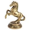 Horse Idol In Galloping Posture For Home Decor Gifting In Gold - 4.75 Inch