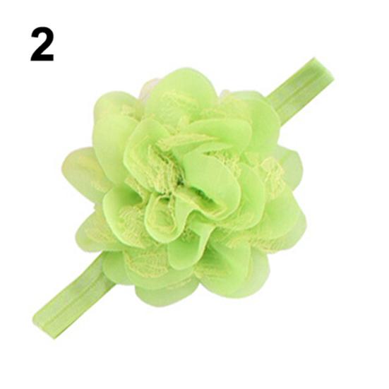 Cute Toddler Baby Girls' Flower Headband Elastic Hair Band Headwear Headdress