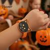 Kids Halloween Bracelets 8 Pcs Bracelets, Adjustable Soft PVC Wrist Straps for Adults, Witch Theme Party Supplies Cartoon Pumpkin Trick or Treat