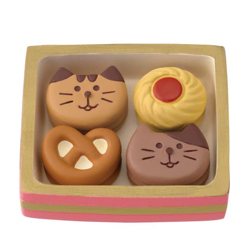 Decore Neko Neko Cookie Box, Approx. 46 X 40 X 12mm (ZCB-90305)