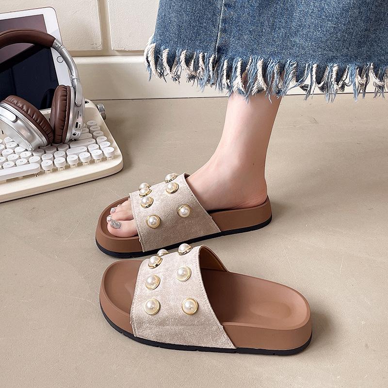 Spot Stepping On Shit Slippers Men and Women New Home Indoor Thick Bottom Bath Non-slip Anti-emperor Cool Explosive Slippers Casual