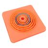 17.72in Traffic Cone Reflective Portable Bright Orange Multipurpose Foldable Road Cone for Garage