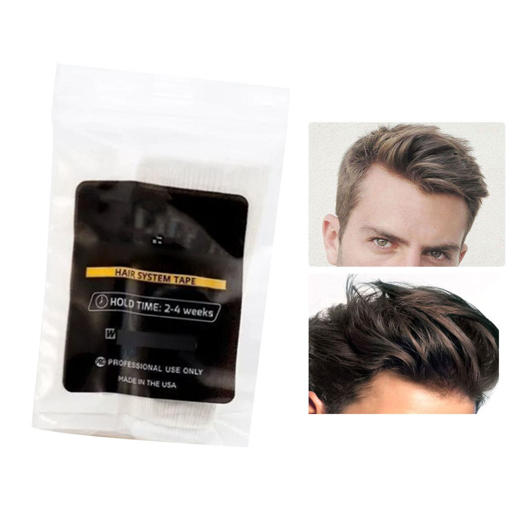 Lace Wig Tape Double Sided Strong Bonding Arc Shaped Long Lasting Hairpiece Adhesive Tape