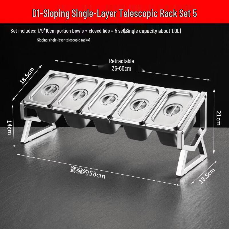 Handun Stainless Steel Portion Pot & Seasoning Box