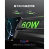 Belkin BoostCharge USB-C to USB-C Cable 60W Fast Charging Durable Eco-Friendly 1m Black CAB023fq1MBK