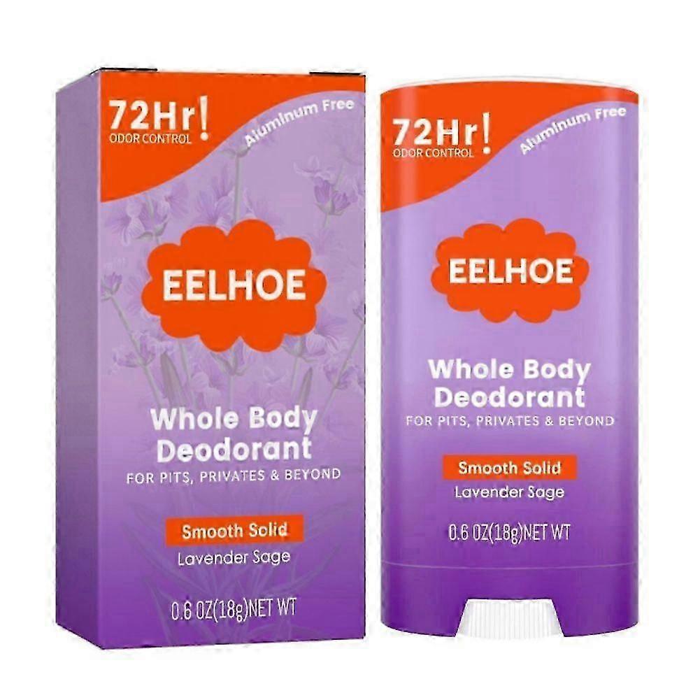 Whole Body Deodorant Stick 72 Hour Odor Control Long-Lasting Fragrance Armpit Odor Remove Sweat Refreshing Antiperspirant Stick
