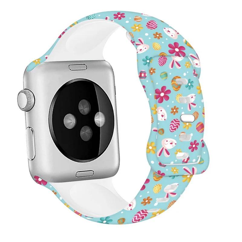 Valentine Day Silicone Strap for Apple Watch Band 49mm 45mm 44mm 42mm 46mm 41mm 40mm Gift Bracelet iWatch Ultra 10 9 8 7 6 5 SE