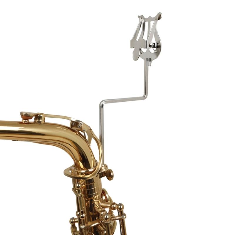 Saxophone Marchings Clamp-On Stand Holder Musical Instrument Accessories
