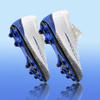 Yuxing Shoes Youth Football Shoes Mesh Upper Rubber Sole Light Weight Strong Grip for Grass Training