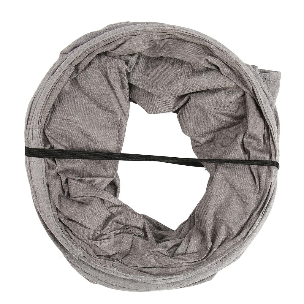 Foldable Cat Tunnel Collapsible Interactive Crinkle Large Space Kitten Tunnel Toy for Cats Kittens Little Pets