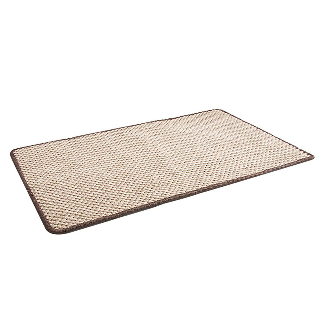 Cat Scratch Mat Prevent Slip Scratch Resistant Furniture Protector Sisal Cat Scratching Pad for