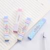 Eraser Candy-colored Small Fresh Floral Pattern Long Strip Eraser Less Crumbs Ultra-clean Student