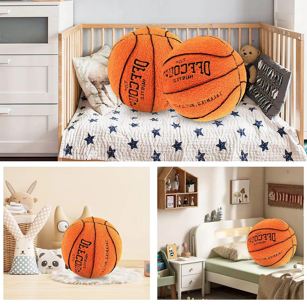 25cm Offcourt Basketball Pillow Anime Plush Toy Household Stuffed Plush Ball for Fans Toy Exquisite Children Birthday Gifts Boys