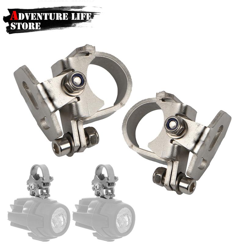 Motorcycle Fog Light Mounting Bracket Holder For BMW R1200GS F750GS F800GS 25mm Diameter Crash Bar R1300GS R1250GS For HONDA CRF