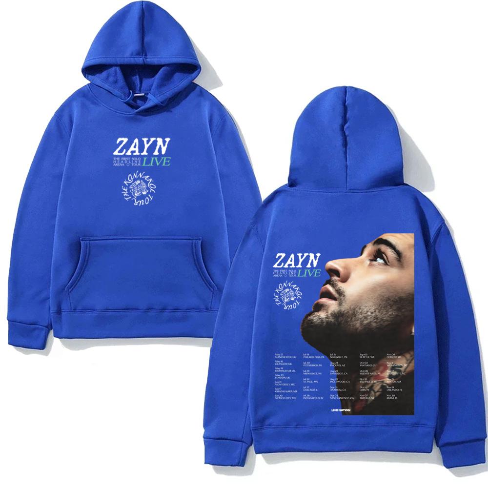 Zayn Malik Hoodie THE KONNAKOL TOUR 2026 Fashion Aesthetic Hoody Retro Classic Soft Punk Comfortable Hooded Pullovers Fleece