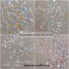 1.5x3 Rhombus Zirconia Nail Art Decorations - Super Sparkle Clear, White, Champagne & Pink Snowflake Rhinestones