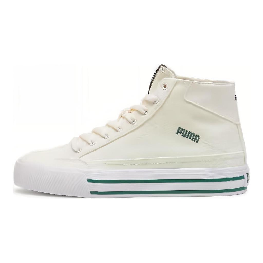 Puma Court Classic Vulc Jednoduché Univerzální Vysoké Tenisky Unisex Tenisky Béžové 396149-04