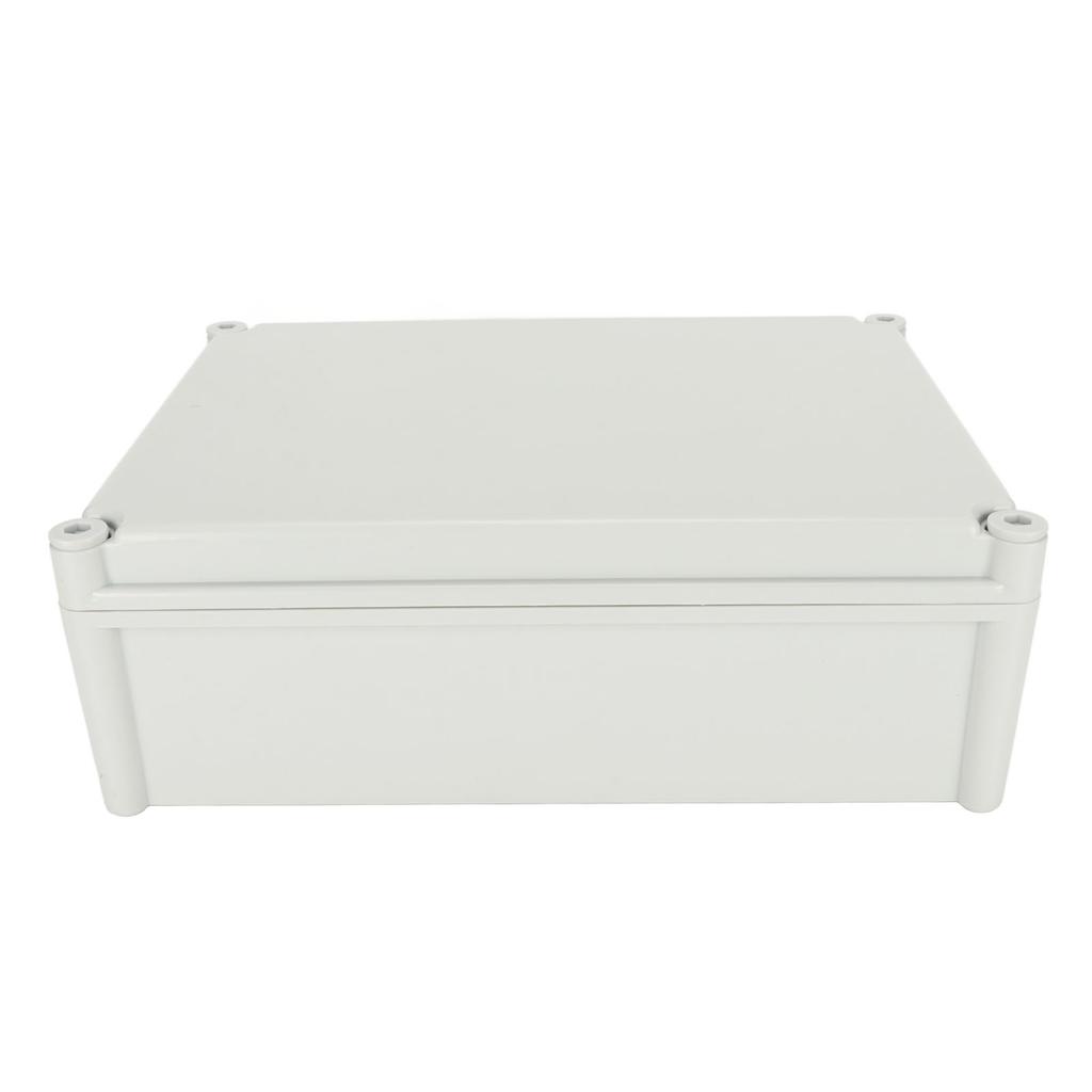 Gray Electrical Junction Box with Mounting Plate IP67 Waterproof Electric Project Case for Engineering