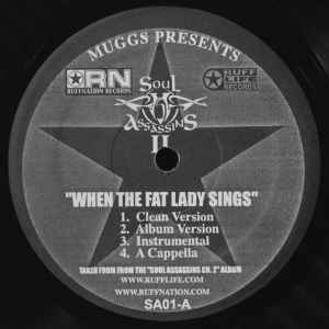 

12inch Record DJ MUGGS - When The Fat Lady Sings SA01 Ruffnation Reco 2000 US Rap & Hip-Hop/R&B Used