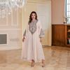 Embroidered Women's Abaya Gown - Dubai Style