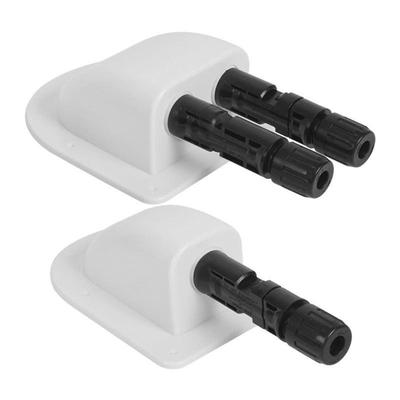 RVs Solar Panel Junction Box Protective Cover Single/Double Hole Roof Wire Entry Gland Box For Road Safety