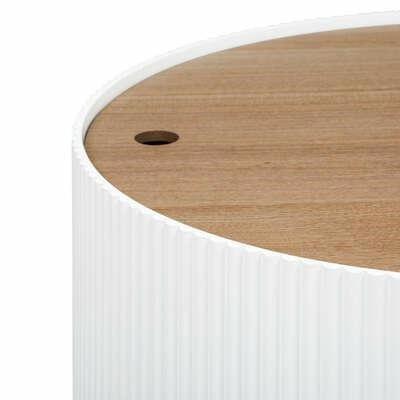Enola L Coffee Table White