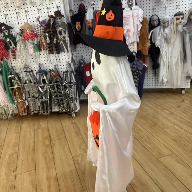 

Электронная коммерция новое украшение на Хэллоуин призрак, просящий сахара призрак, светящаяся игрушка белый