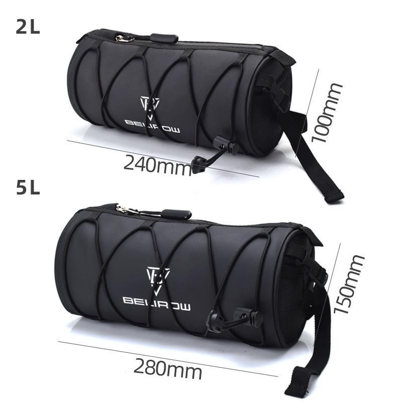 Multi-functional Mountain Bike Handlebar Bag - Crossbar Hanging Storage for Road & Folding Bikes