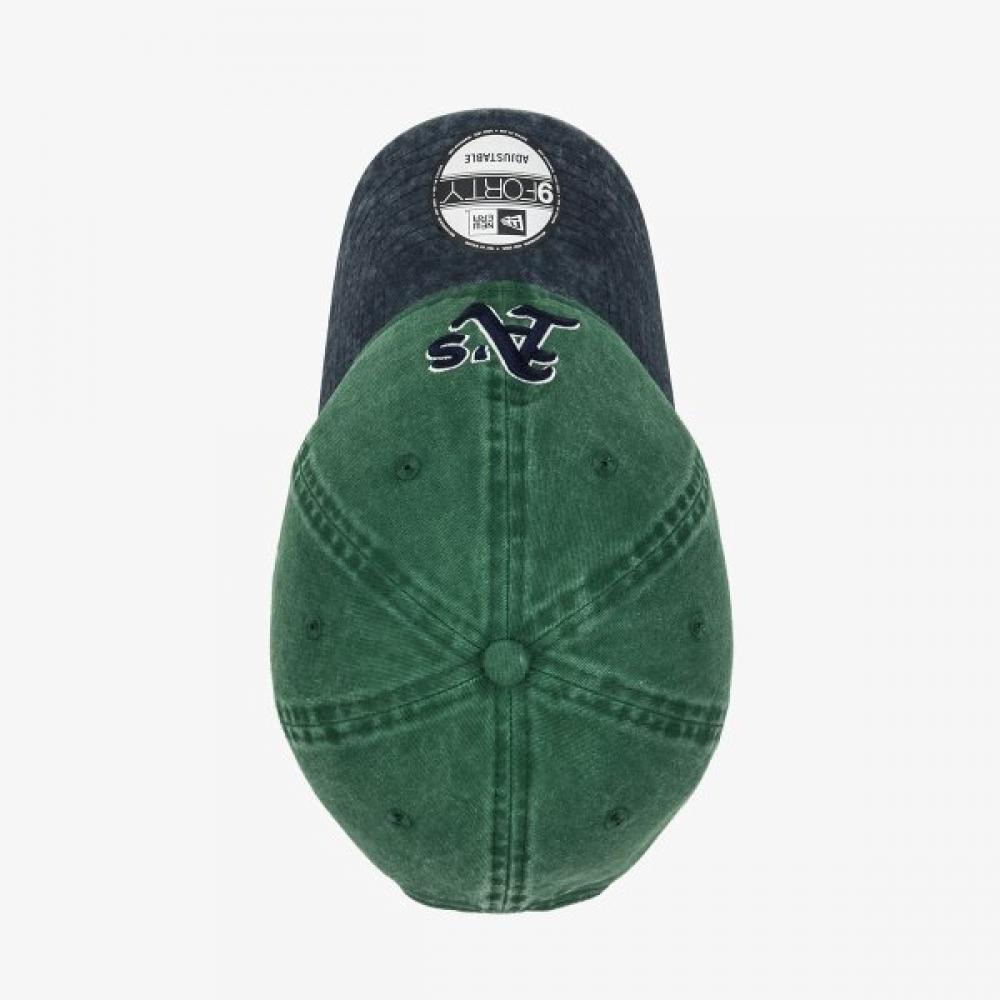 New Era Oakland Athletics Unstructured Ballcap Pigment Washing Green 14561826