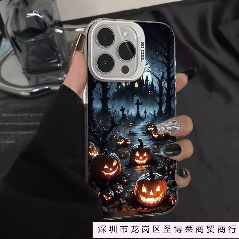 Devil pumpkin is suitable for Apple 17Promax mobile phone case personalized vitality case iPhone16/15/1413