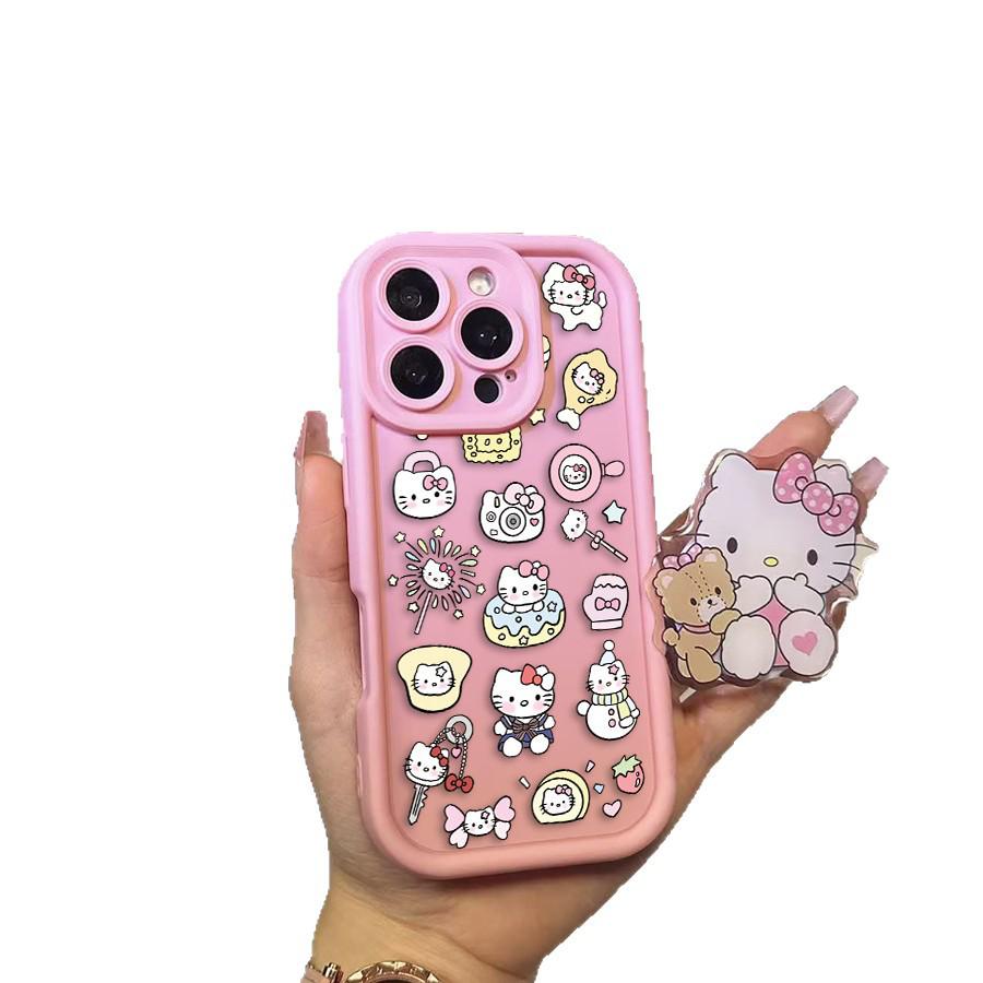 Sanrio KT 15PM Airbag Bracket Phone Case for Apple 11