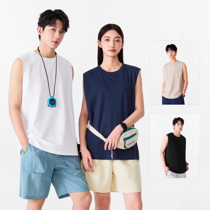 MINISO Men's Pure Cotton Sleeveless T-shirt