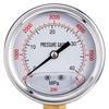 BHBD-Pressure Washer Gauge, 6000 PSI, 3/8 Inch Quick Connect, Pressure Gauge For Power Washer