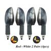 Motorcycle LED Turn Signal 12V ABS Scooter Flashing Light Universal for CFMOTO 150 250 450 650 NK Suzuki SV400 SV650 V-Strom