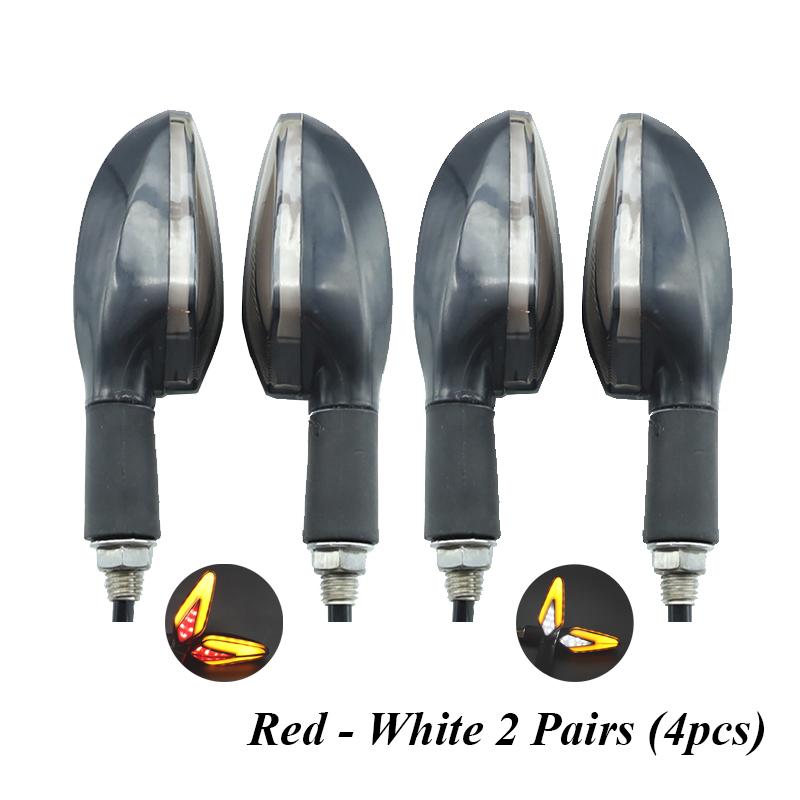Motorcycle LED Turn Signal 12V ABS Scooter Flashing Light Universal for CFMOTO 150 250 450 650 NK Suzuki SV400 SV650 V-Strom
