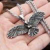 Neue Mode 316L Edelstahl Adler Anhänger Halsketten Für Männer Frauen Hip Hop Biker Wikinger Tier Halskette Party Schmuck Geschenke
