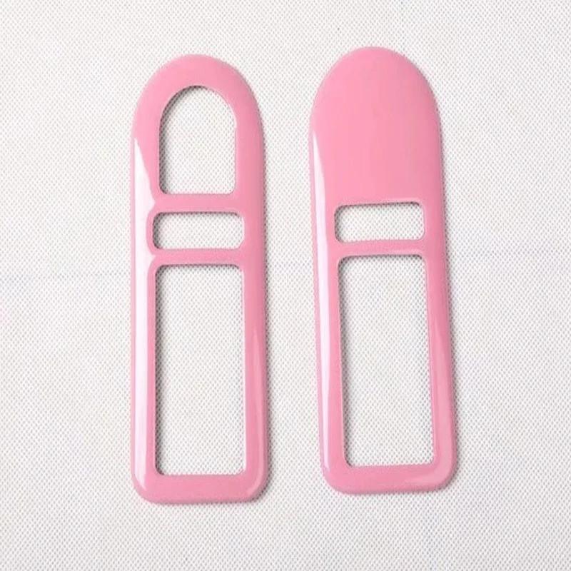 For Volkswagen vw Beetle 2001-2012 ABS red carbonfiber Inner Door Bowl Panel ide Handle Protector Cover Interior Accessories