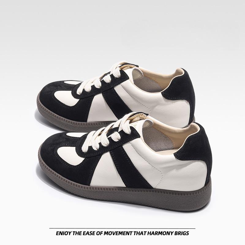 Thick Bottom Retro De Training Shoes Athletic Casual Lightweight White Shoes Gump Board Shoes