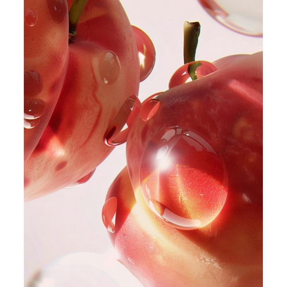 Nesh [set Of 2] Airy Texture Hair Wax 50ml   Pomegranate Biome Glow Oil Serum 80ml