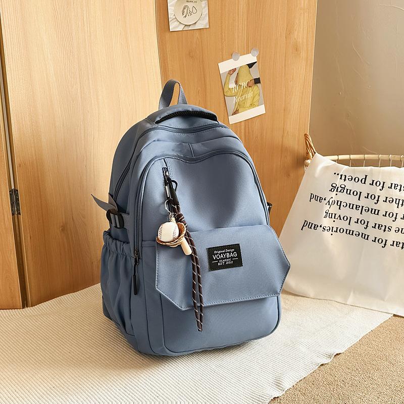 Japanese Trend Year New Junior High School Students Backpack Large Capacity Ins High School Couples Backpack.
