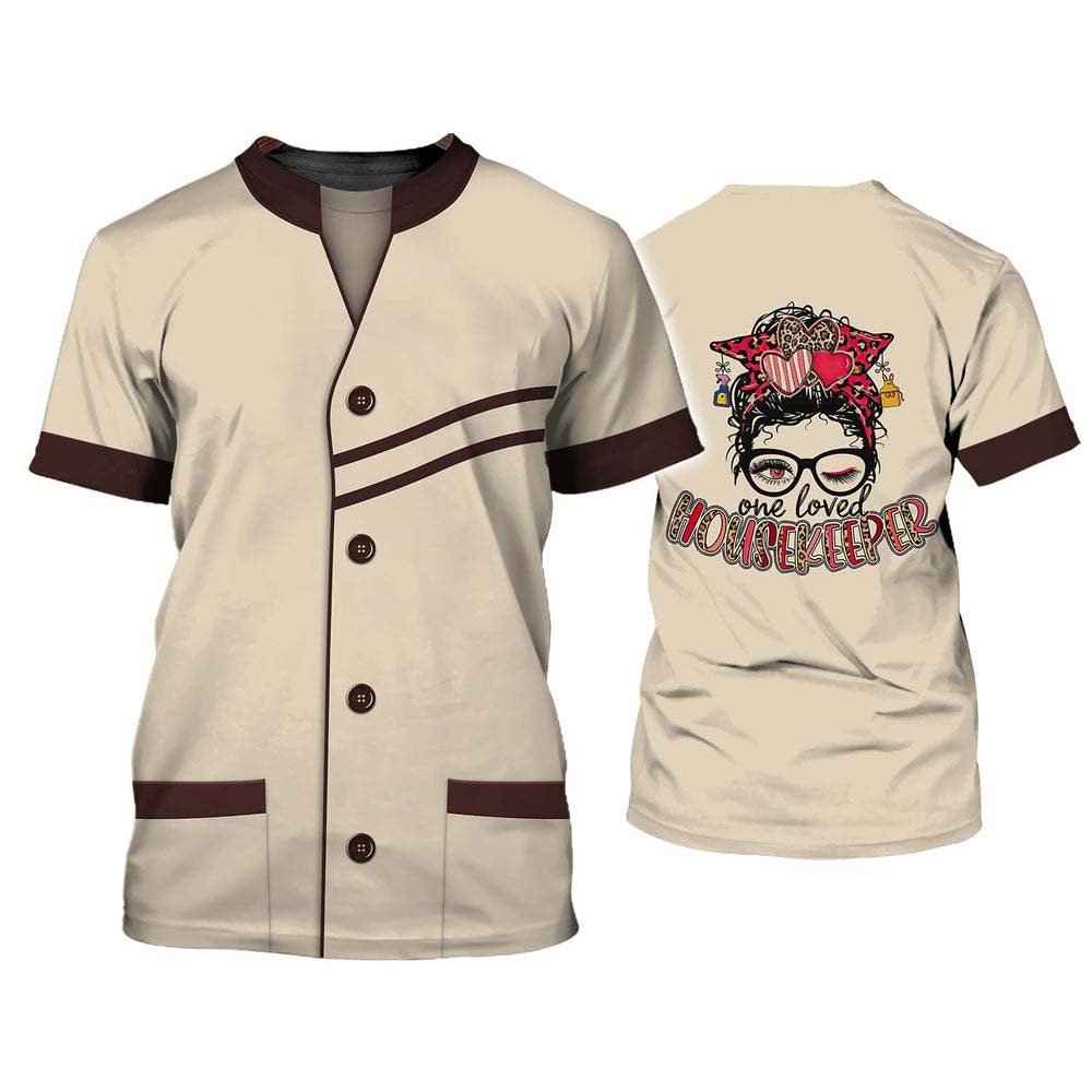 Cleaning Life Women's T Shirt for Women Clothes 3D Print Classic Fashion Short Sleeve Summer Tee Shirt Loose Casual T-Shirts