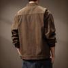 Men's High-End American Retro Heavyweight Hunting Jacket – Autumn/Winter Workwear: Loose, Tough, and Handsome.