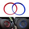 1Pcs Car Steering Wheel Center Decoration Rings Cover Stickers Accessories For Mercedes Benz GLE CLA GLA W213 W246 W205 C117
